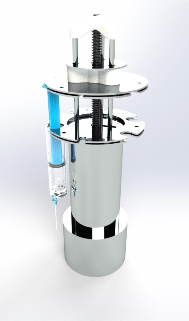 BEHZSAZ-Smart syringe pump Smart syringe pump designed and implemented by BEHZSAZ